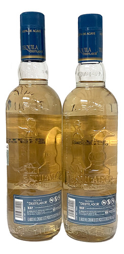 Tequila Destilador Reposado Duo 700 ml