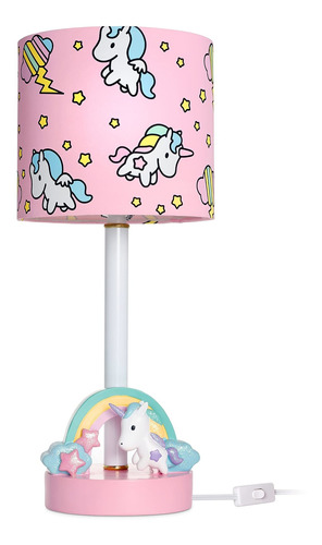 Lámpara De Unicornio Arcoíris Con Caja De Regalo, Pan...