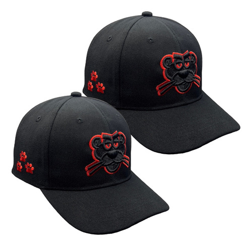 Gorra Pantera Rosa Black Pack 2 Pzs Económica Con Envío