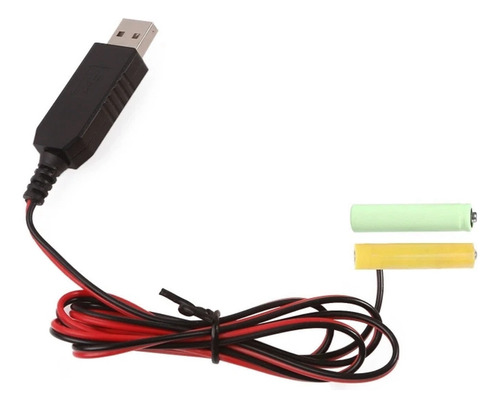 Cable Eliminador De Baterías Ficticio A5usb De 5 V A 3 V Lr0