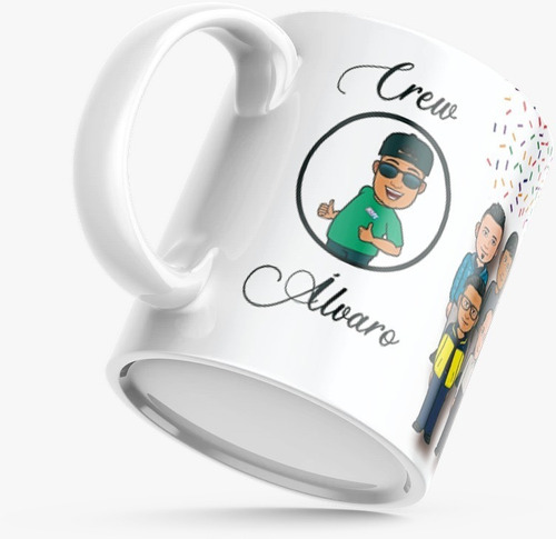 Taza Personalizada Con Tu Caricatura/avatar. Regalo Original