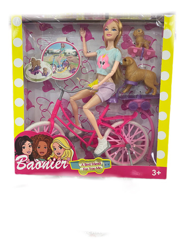 Muñeca Barbie Ciclista