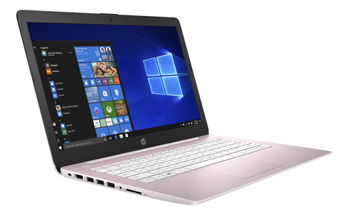 Imagen 2 de 4 de Notebook HP 14-cb172wm rosa 14", Intel Celeron N4000 4GB de RAM 64GB SSD, Intel UHD Graphics 600 1366x768px Windows 10 Home