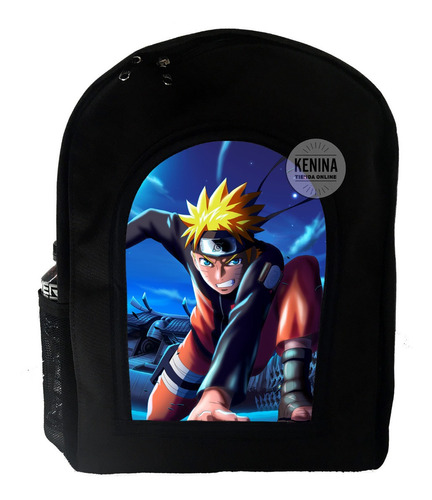 Mochila Primaria Secundaria Naruto Uzumaki Boruto Anime