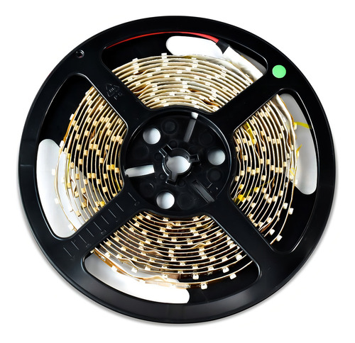 Tira Led 3528 Cinta Flexible Rollo 5 Metros Para Interiores Luz Verde
