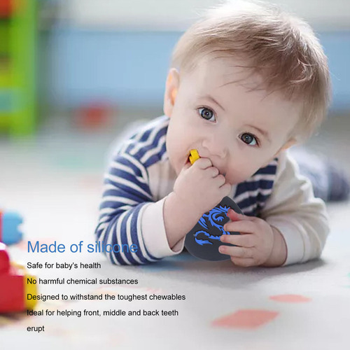 Collar Teethers, 2 Piezas, De Silicona, Sensorial, Masticabl