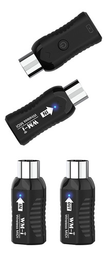 Sistema De Guitarra Inalámbrico Midi Recargable Y Receptor D