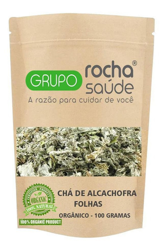 Chá De Alcachofra Folhas Orgânica 100 Gramas