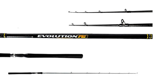 Imagem 3 de 4 de Vara Molinete Evolution G3 Inteira Marine 1,60m A 1,68m