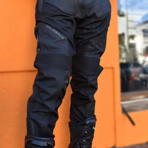Kit Jaqueta E Calça Texx Falcon Masc Motoqueiro C/ Proteção