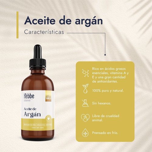 Imagen 2 de 10 de Aceite De Argan Tratamiento Capilar Organic Oil Cold Pressed