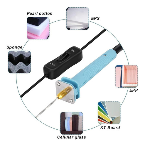 1pz Cortador Electrico Portatil Para Unicel Cautin Styrofoam