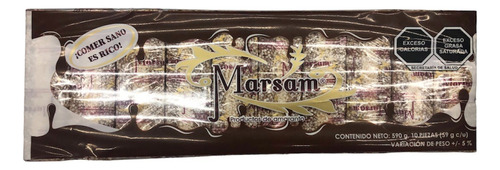 50 Barras Alegrias Amaranto Chocolate Nuez 59 G C/u Marsam