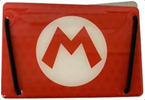 Nolan Originals Mario Bros. Cartera Tarjetas Letra Roja M