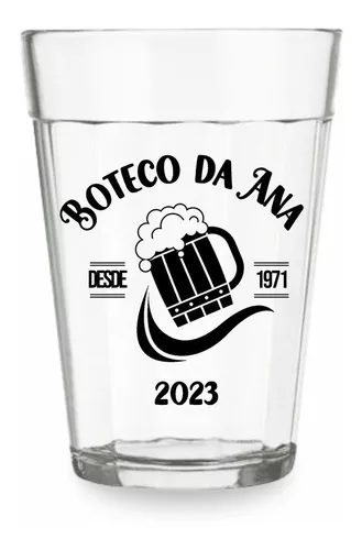 Jogo Copo Americano Lagoinha Tradicional 190ml Com 24 Peças