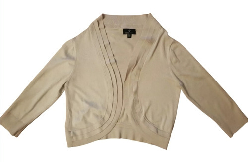 Saco La Opera Volados Beige Sin Uso Talle Xl