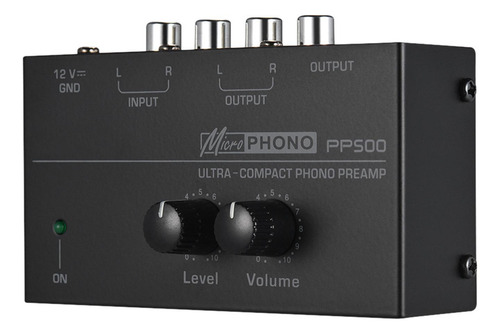Preamplificador De Tocadiscos Pp500 Phono, Electrónico De