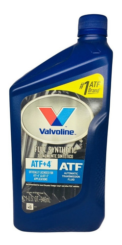 Aceite De Caja Automatica Valvoline Atf+4 Sintetico