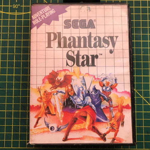 Phantasy Star Cover Reimpreso Sega Master System (Usado)