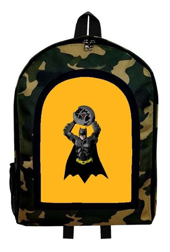 Mochila Camuflada Batman Nueva Colección Modelo 207