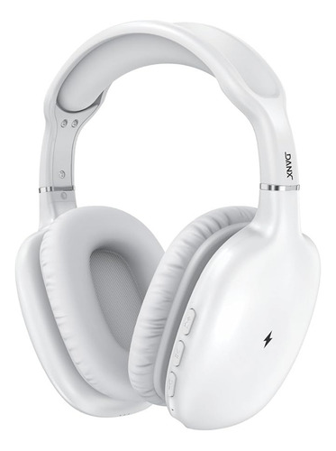 Fone De Ouvido Estéreo Sem Fio Bluetooth 5.3 Mymusic Df71 Cor Branco Luz Não Aplica