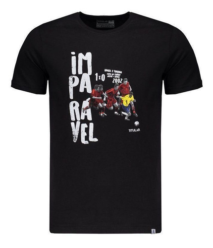 Camiseta Use Titular Imparável Denilson X Turquia Preta