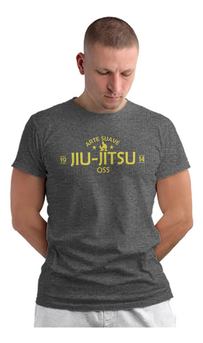 Camiseta Jiu Jitsu Lutador Camisa Mma Bjj Brazilian