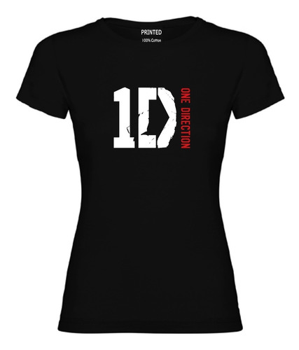 Polera Mujer Estampada One Direction Logo