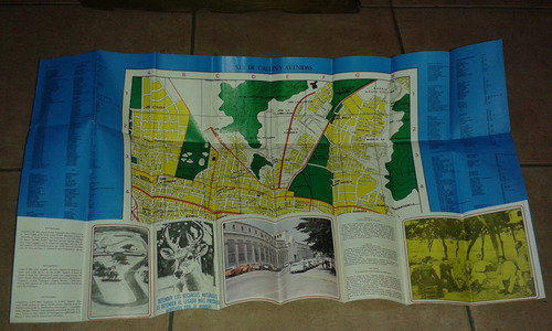 Mapa Aragua Turística. Maracay Entidad De Ahorro Y Préstamo. (Usado)