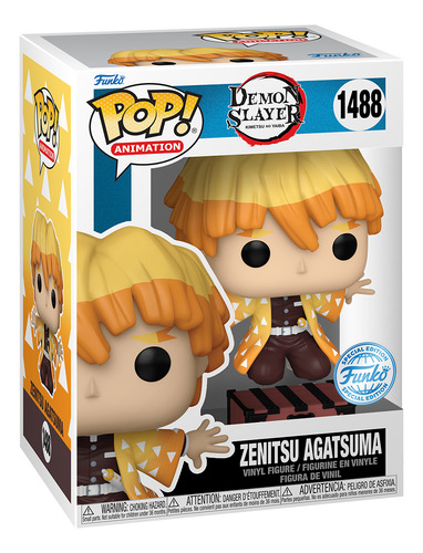 Funko Pop Animation: Demon Slayer - Zenitsu Con Caja
