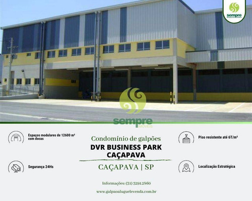 Galpões Em Caçapava Sp - Ga1002