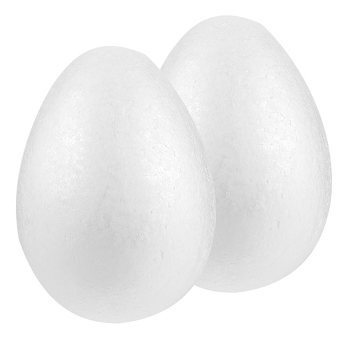 Bolas De Espuma Para Manualidades Con Huevos Blancos, 2 Unid