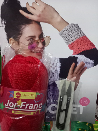 El Gran Libro Del Crochet, Anuario 2023, 226 Pag+regalo+2rev