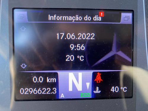 Imagem 15 de 23 de Mb Atego 2430, Truck 6x2, 2019. Chassis 10 Metros