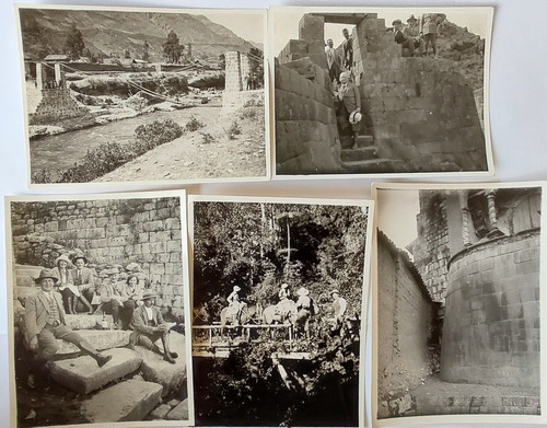 5 Fotos De Expedición Al Cuzco 1930 (ff169
