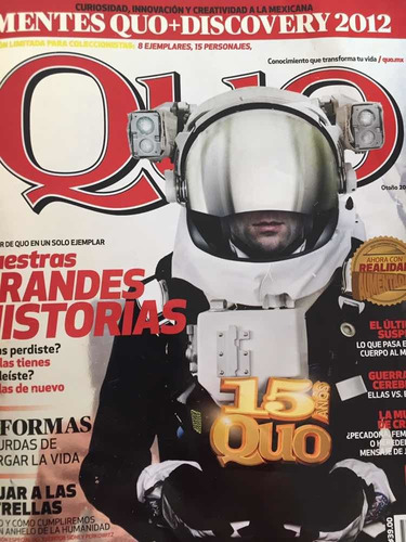 Revista Quo Otoño 2012 Edición 15 Años Quo En México