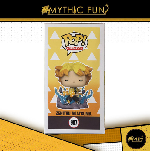 Funko Pop Demon Slayer Zenitsu Agatsuma 987 Funimation 2021 (Usado)