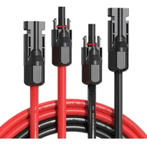 Comprar Par Extensión De 2 Metros Mc4 10awg Para Paneles Solares.