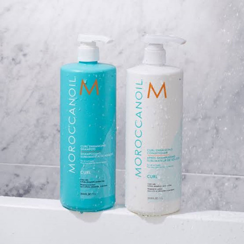 Moroccanoil Duo Curl Shampoo 1000ml & Acondicionador 1000ml