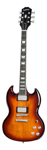 Guitarra Electrica EpiPhone Sg Modern Figured Mojave Burst Color Naranja