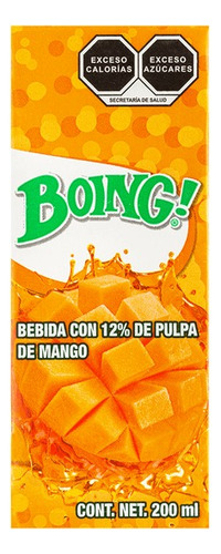 Boing Tetrapack Pulpa De Sabores Surtidos 6 Pzas De 200ml