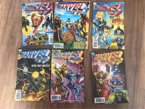 Coleçao Marvel 97 Do 1 Ao 10 Completa - Editora Abril (Usado)