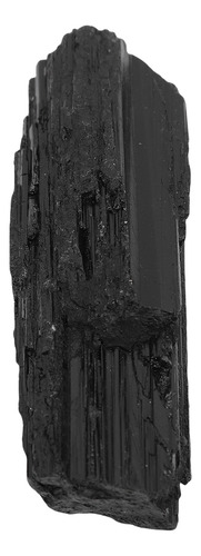 Pedra Preciosa De Cristal, Turmalina Preta, Rocha Áspera Par