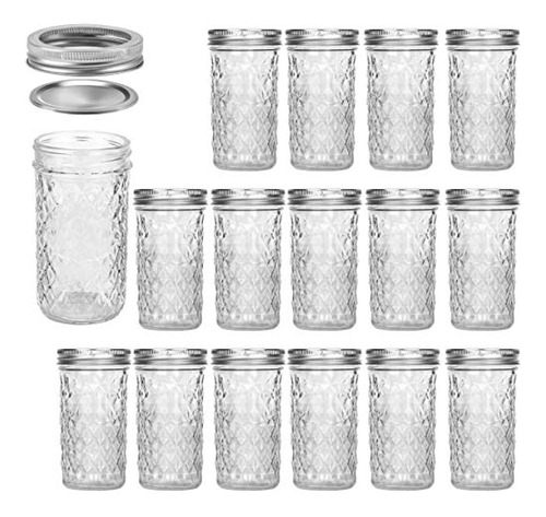 Frasco Conservero  Verones Mason Jars 12 Oz, Tarros De Conse