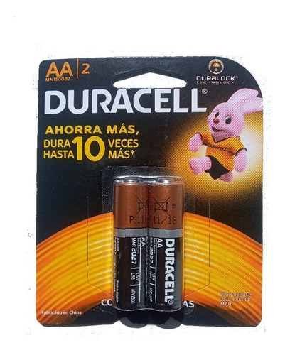 Pilas Aa Duracell Originales