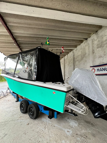Lancha Fishing 22 C/ Mercury 200 Hp 4 Tempos Ano 2022