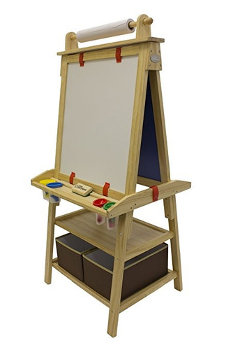Little Partners 2 Caras-a-frame Base Del Arte Con La Tarjeta