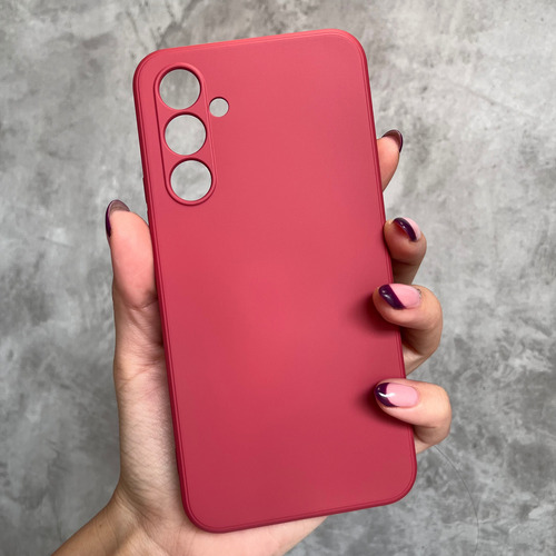 Funda Silicona Cubre Cámara Para Samsung S25/ S25plus/ Ultra Rojo S25 Plus