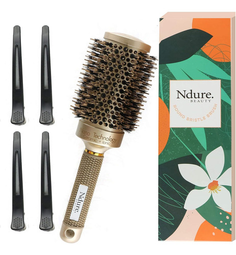 Ndure Beauty Cepillo De Pelo Redondo Para Secado Con Secador