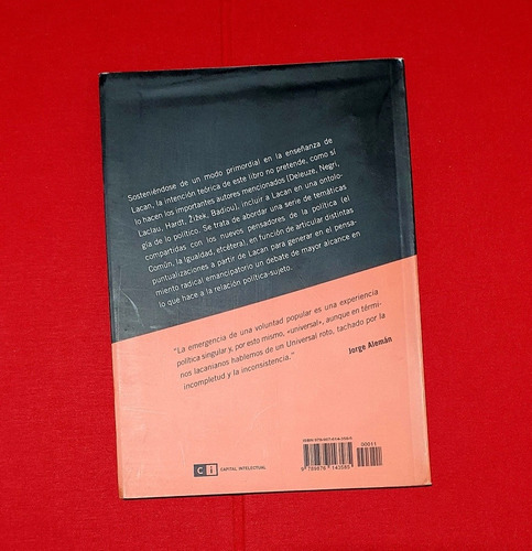 Soledad: Común. Políticas En Lacan. Jorge Alemán.